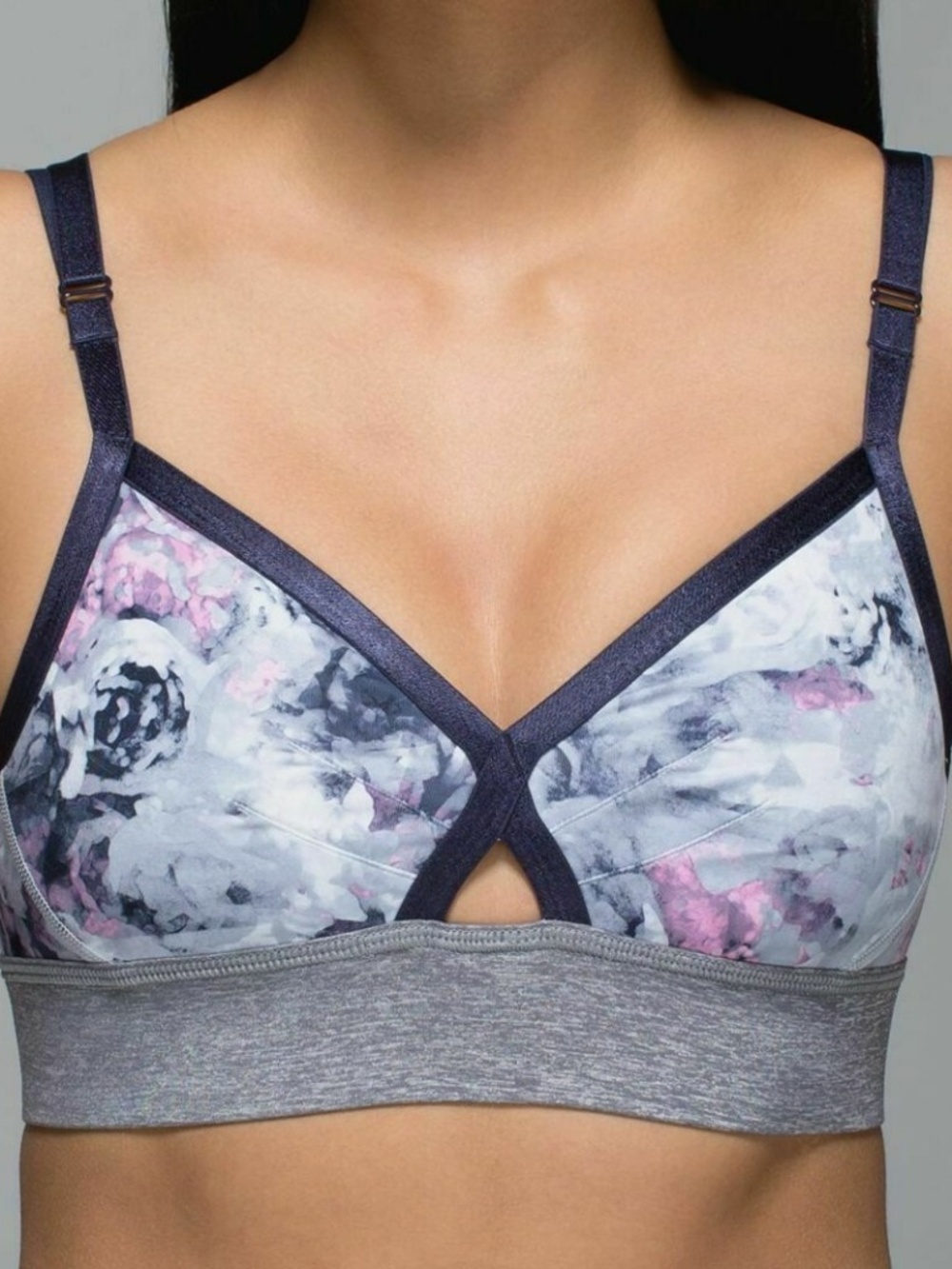 Lululemon “If You’re Lucky” pleated sports bra